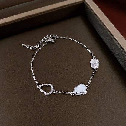 Micro-set Zirconia Bracelet, New Chinese Gourd Hundred Bracelet